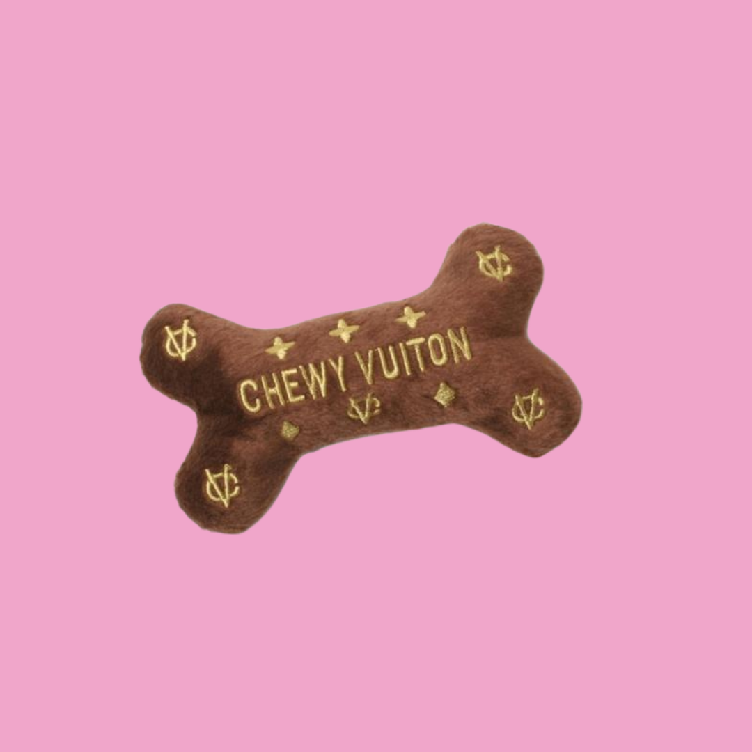 Chewy Vuiton Dog Toy