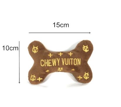 Chewy Vuiton Dog Toy